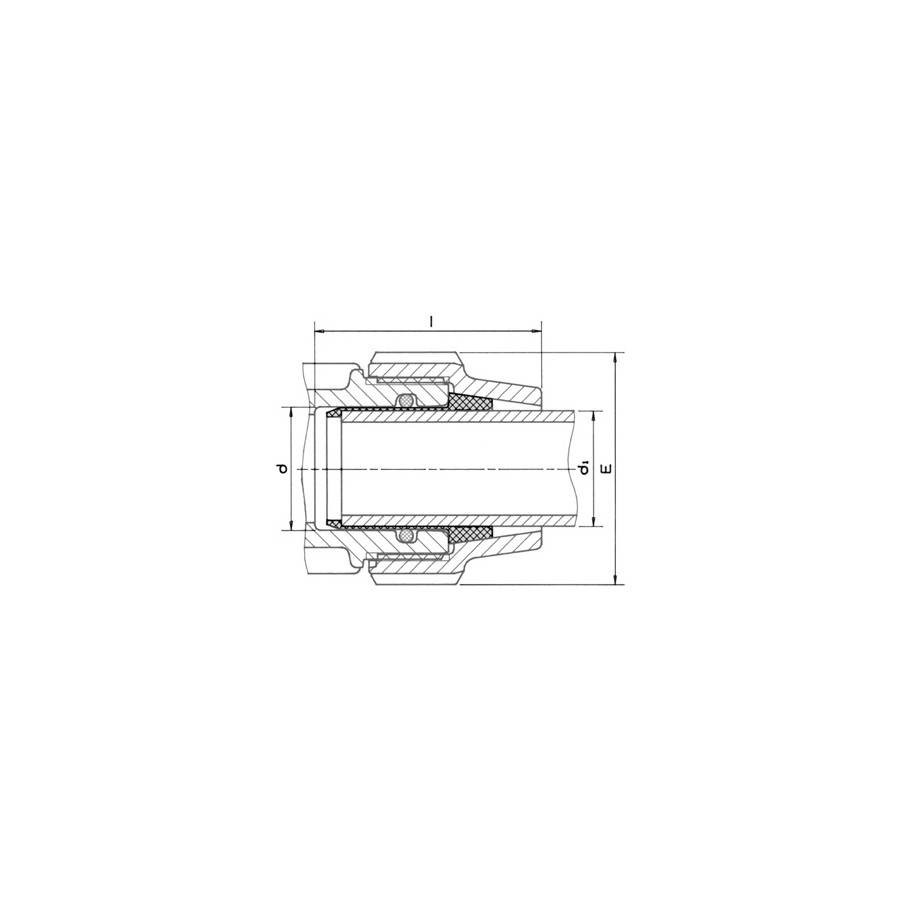 ADAPTATEUR PE - ACIER  40X1"