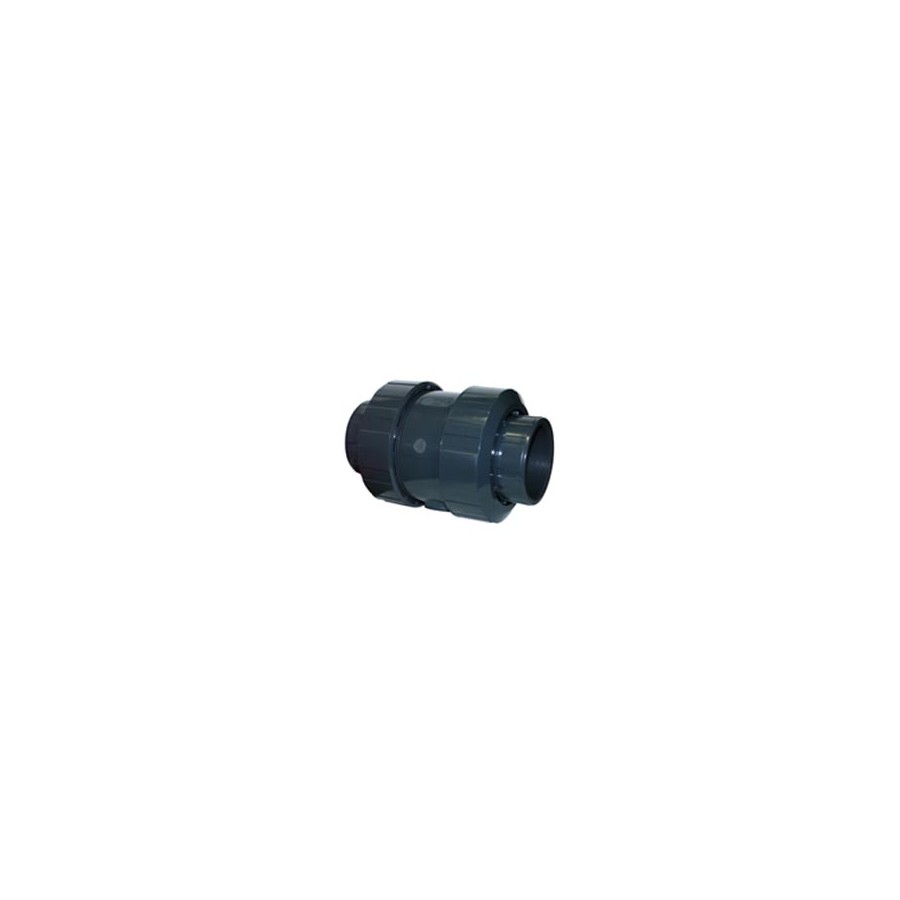 CLAPET DE RETENUE PVC TARAUDE JOINT FPM 1/2"