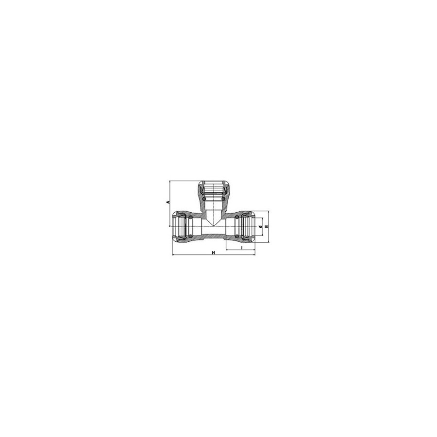 T-STÜCK 90° SR1 63X63X63