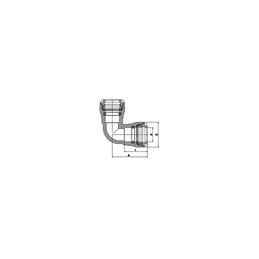 COUDE A 90° SR1 50X50