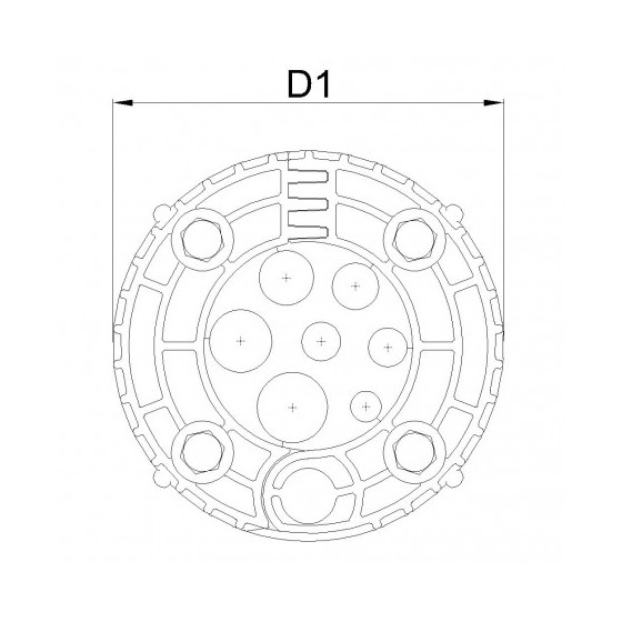 RDS EVOLUTION DICHTEINSATZ MEHRFACH 7 x D 8-18 MM