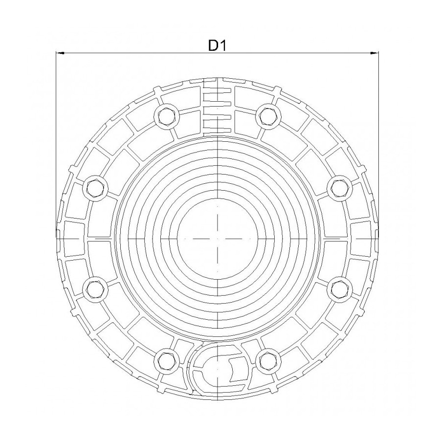 SPM EVO BAGUE DE SERRAGE DN 200  50-125 MM
