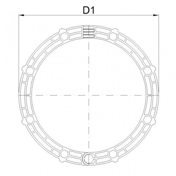 RDS EVO DICHTEINSATZ DN 200  160 MM