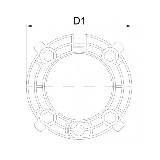SPM EVO BAGUE DE SERRAGE DN 100  52-58 MM