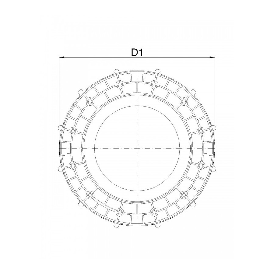 RDS EVO DICHTEINSATZ DN 300  160 MM
