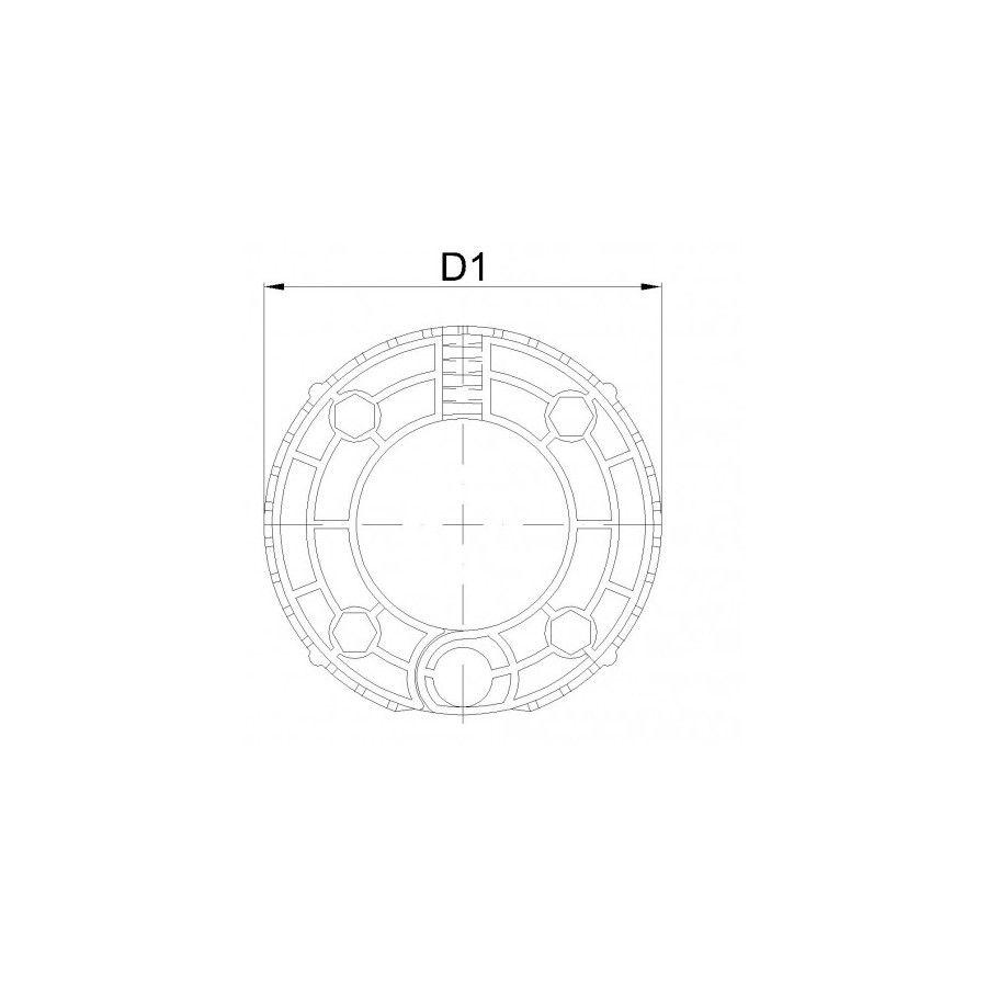 SPM EVO BAGUE DE SERRAGE DN 100 NON PERFORÉE