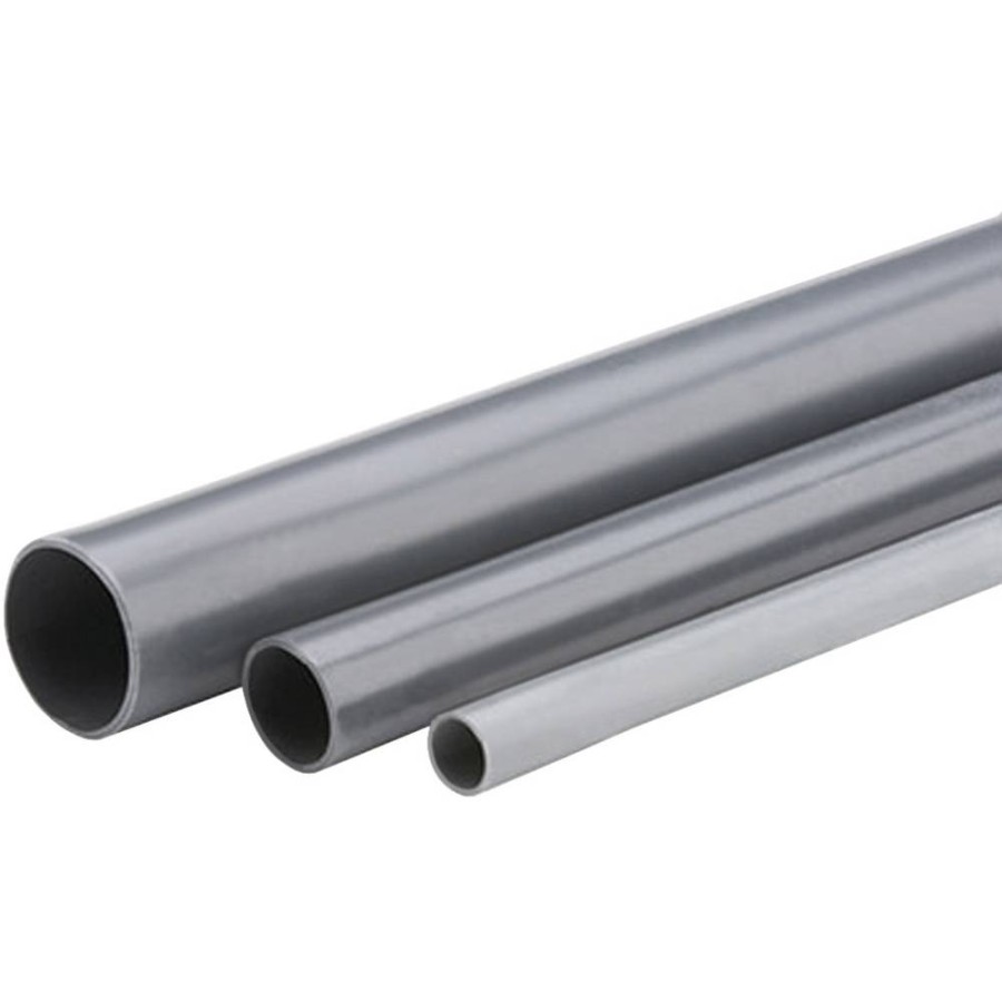 TUYAUX PVC, GRIS RAL 7011 PN 16  63X4,7 MM