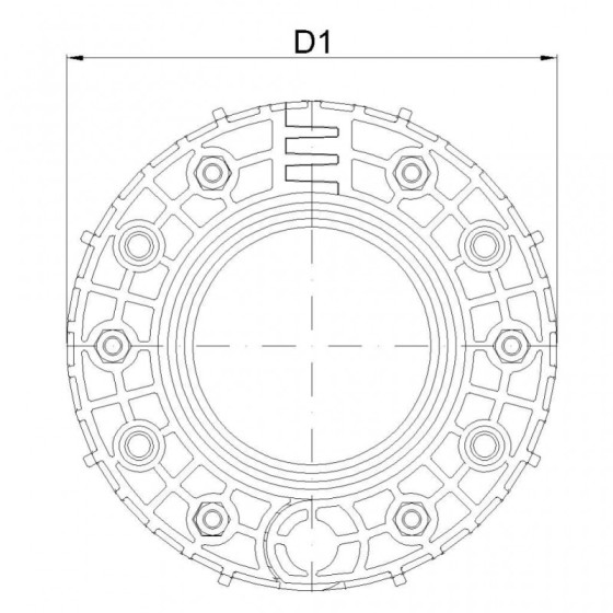 SPM EVO BAGUE DE SERRAGE DN 150  70-90 MM