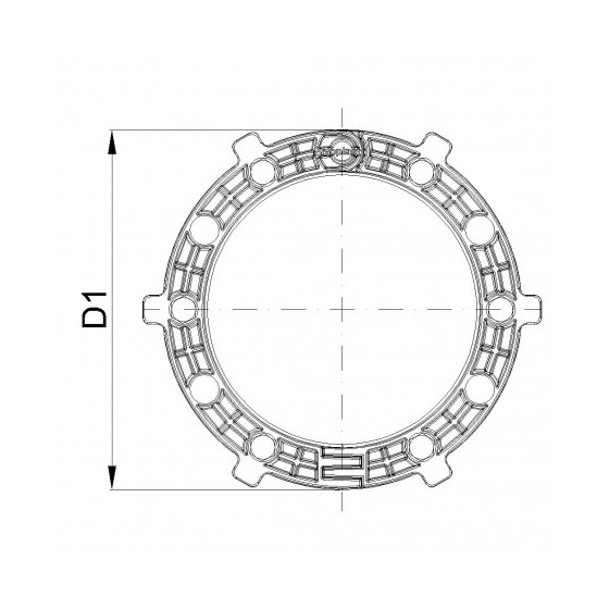 SPM EVO BAGUE DE SERRAGE DN 150  110 MM