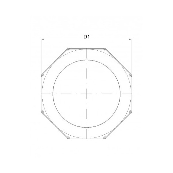 SPM EVO TUYAU A LAMELLES DN 200, L 300 MM