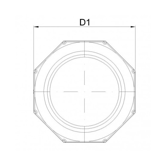 SPM EVO TUYAU A LAMELLES DN 150, L 300 MM