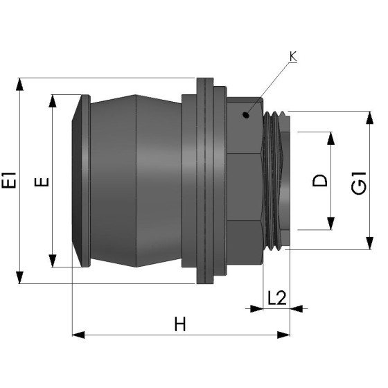 QUICK -JOINT EPDM RACCORD RÉSERVOIR PP 1"