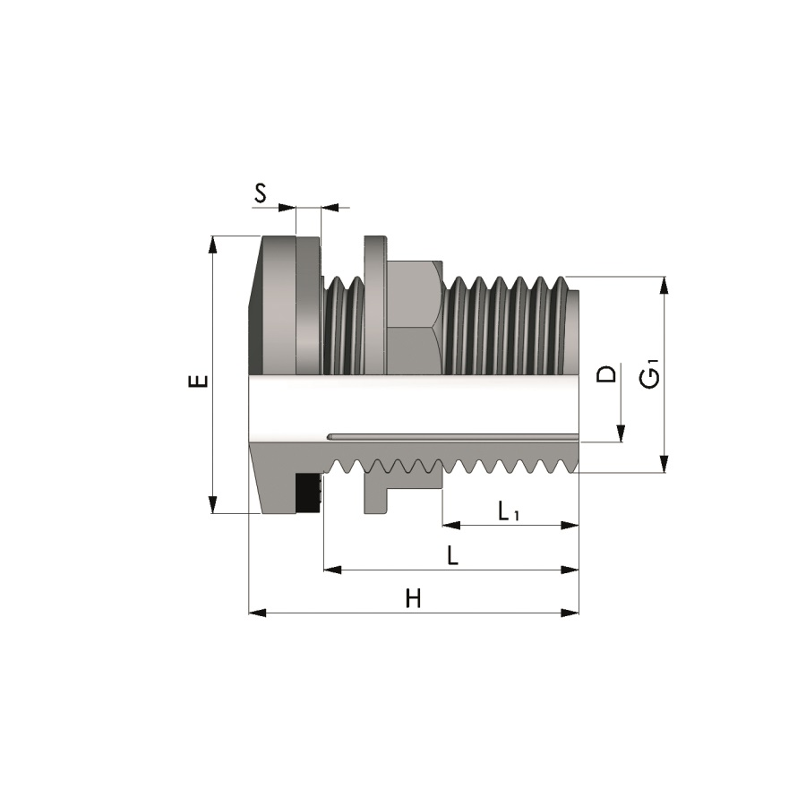 RACCORD PR. RÉSERVOIR PP 1"
