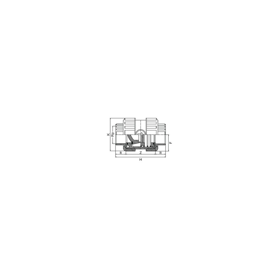 CLAPET DE RETENUE PVC TARAUDE 1"