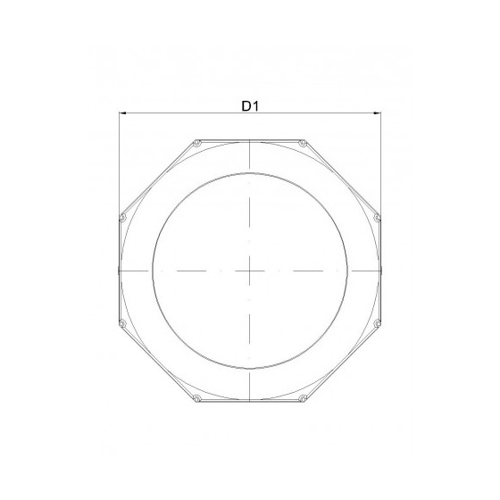 SPM EVO TUYAU A LAMELLES DN 200, L 600 MM