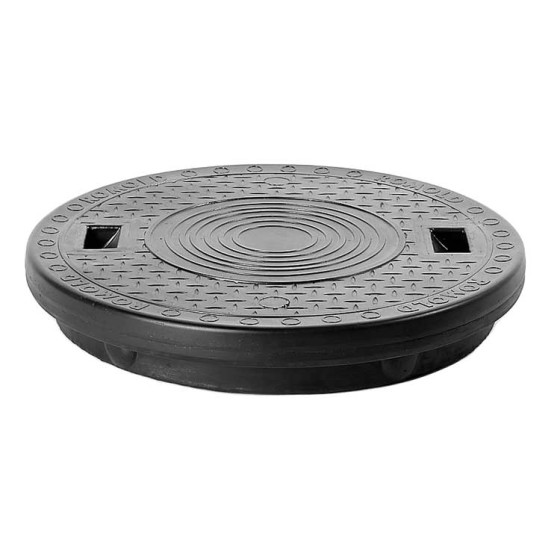 COUVERCLE EN PE LGH 63 DD.1 AVEC POIGNEES