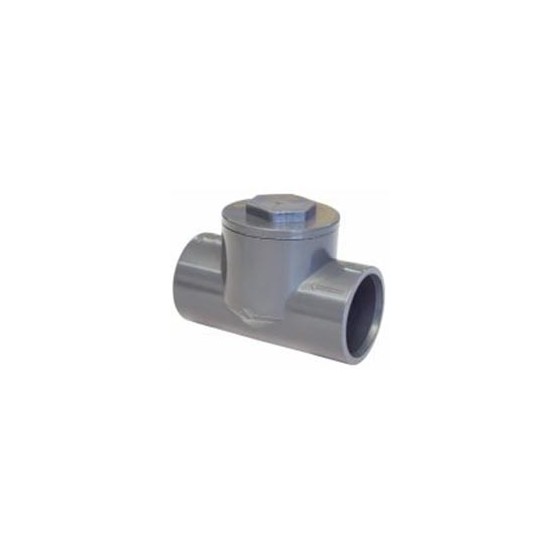 CLAPET ANTI-RETOUR A BATTANT PVC 32 MM