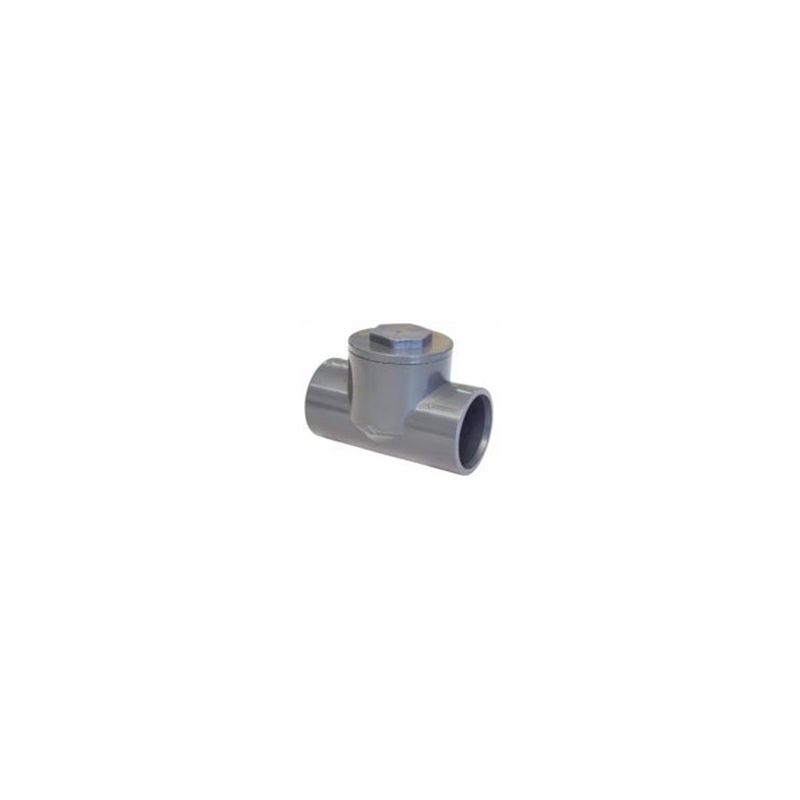 CLAPET ANTI-RETOUR A BATTANT PVC 32 MM