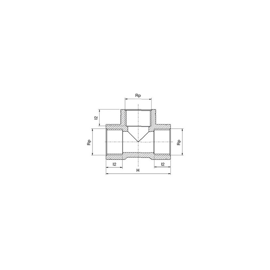 T-STÜCK IG PP 2"