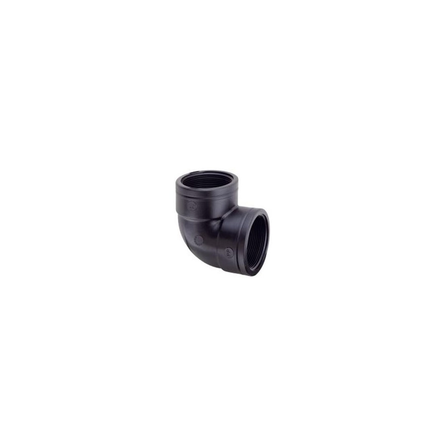 WINKEL 90° IG PP 1"