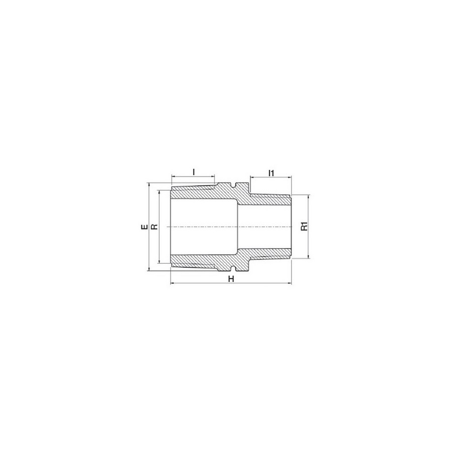 MAMELON REDUIT PP 2"X11/2"