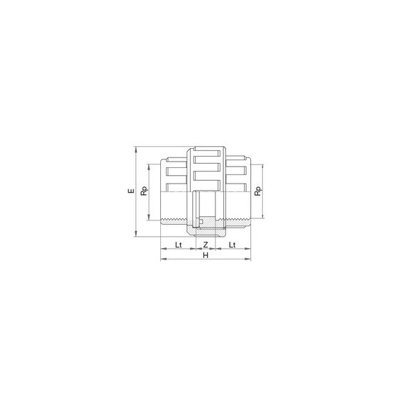 MANCHON UNION PVC 11/2"