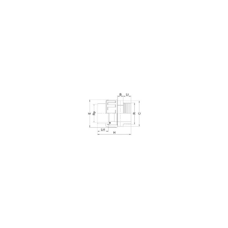 VERSCHRAUBUNG IG-AG PVC 2"