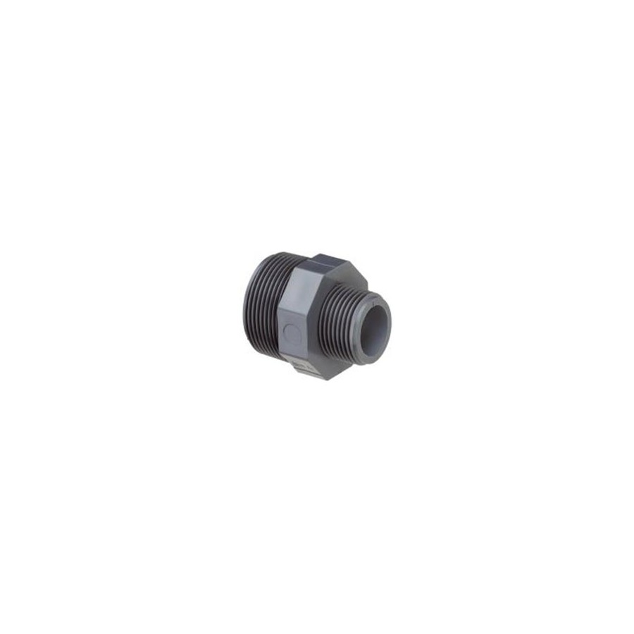DOPPELNIPPEL REDUZIERT 3/4"X1/2"