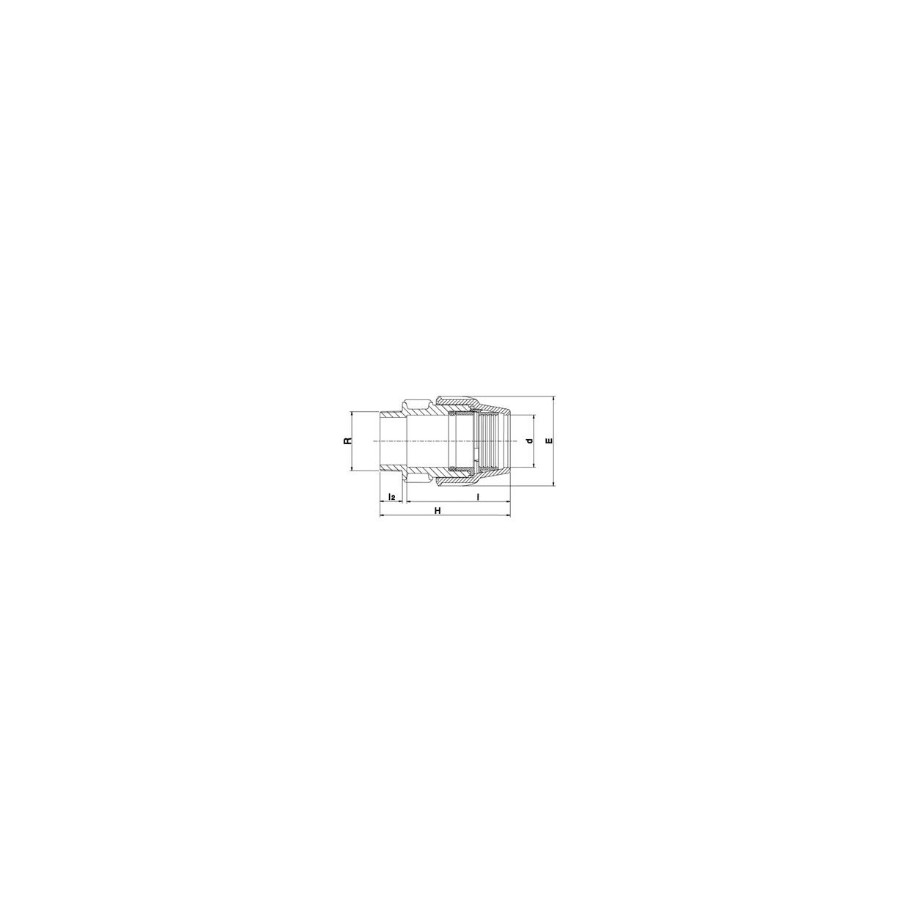 RACCORD MALE 90X4"