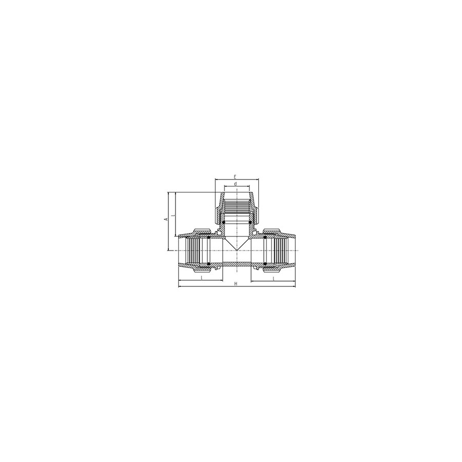 TE A 90° 75X75X75