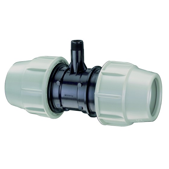 TE A 90° AVEC TIGE 75X3/4"X75