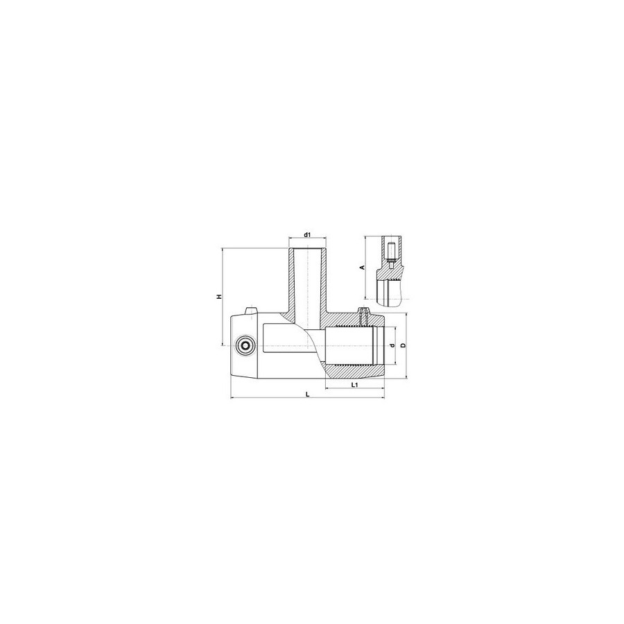 TE A 90° 50X50X50 MM   PE 100