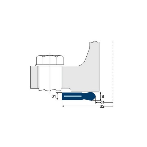 JOINTS ARME EPDM POUR COLLETS 200 MM PN 16