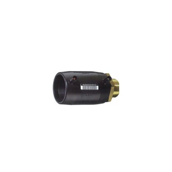 MANCHON FILETE MALE PE/LA 32X11/2" PE 100