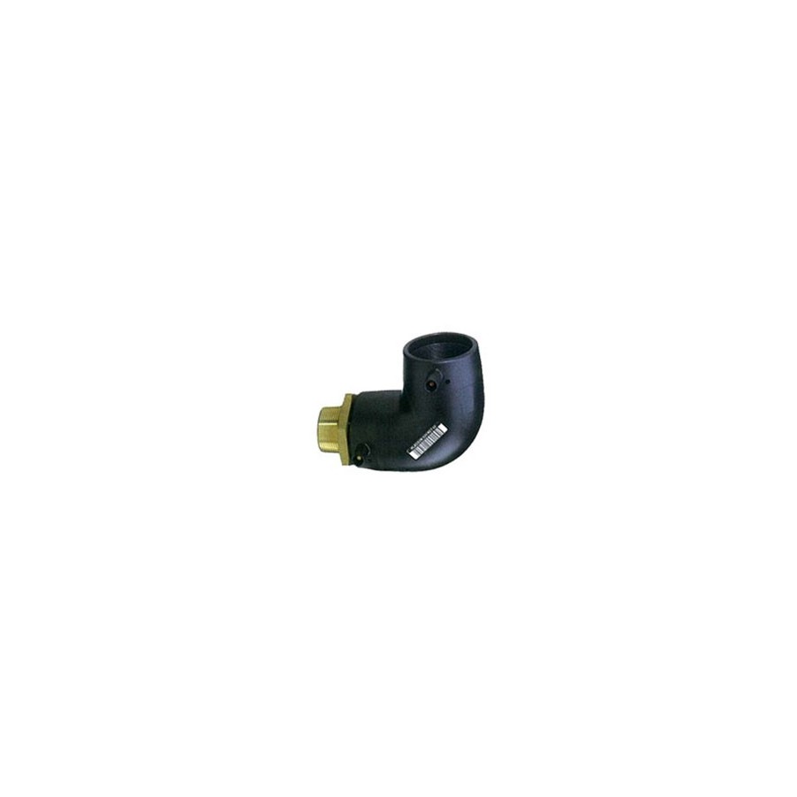 COUDE 90° FILETE MALE PE/LA 40X11/4" PE 100