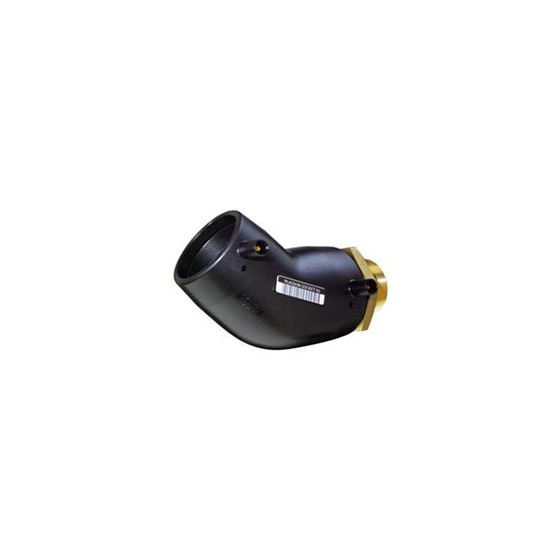 COUDE 45° FILETE MALE PE/LA 40X1"  PE 100