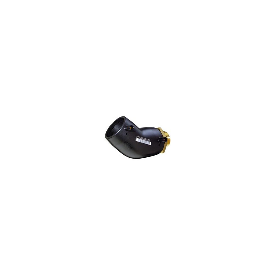 COUDE 45° FILETE MALE PE/LA 63X11/4" PE 100