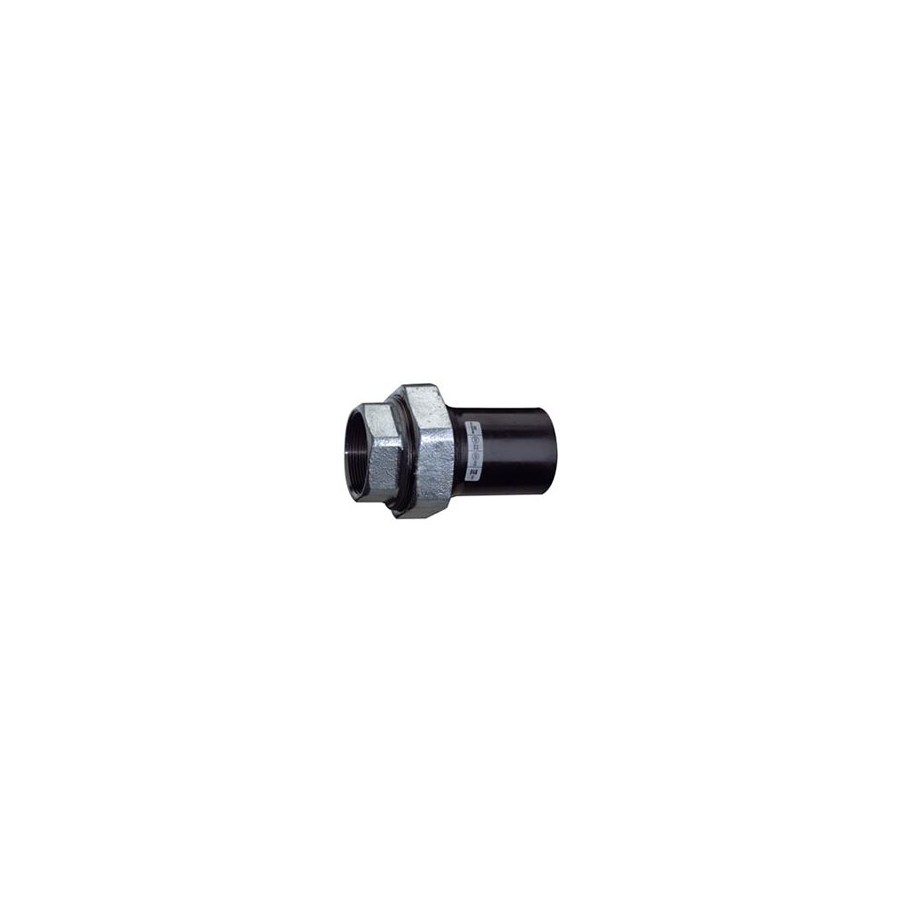 RACCORD DE TRANSITION PE/ FONTE UNION 63X2"