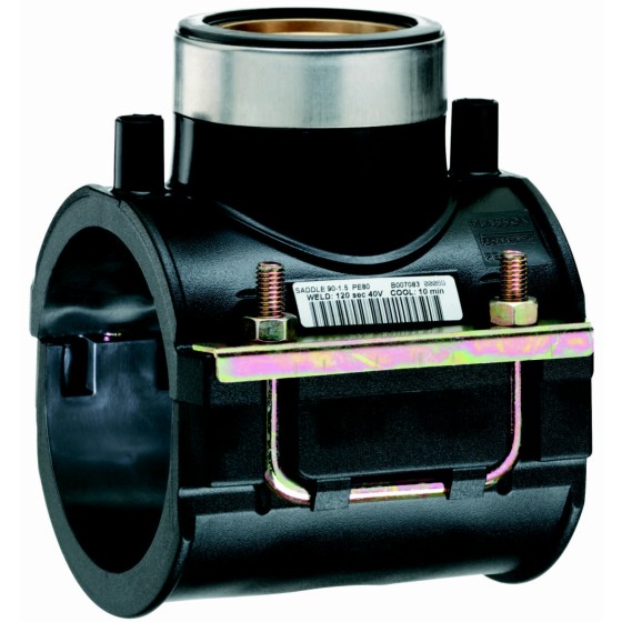 COLLIER DE PRISE TARAUDE 110X11/2" PE 100