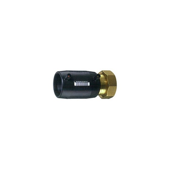 ÜBERGANGSMUFFE PE/ME IG MIT FREIDREH. MUTTER 63X2" PE 100