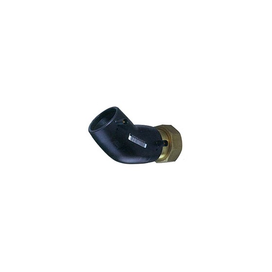 COUDE 45° MALE PE/LA 63X2"  PE 100