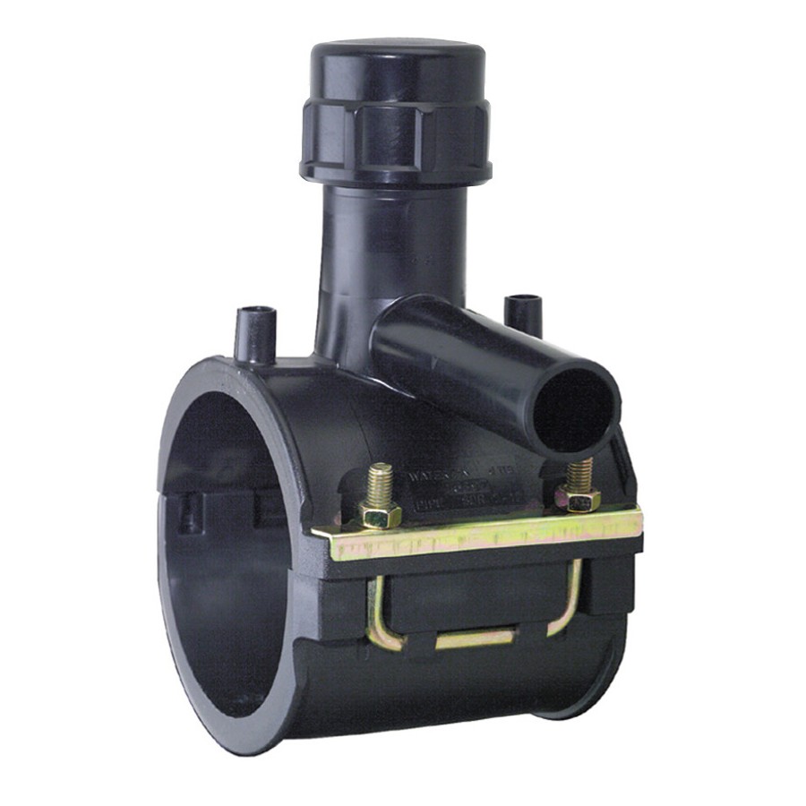 DRUCKANBOHRSCHELLE 90X32 MM PE 100