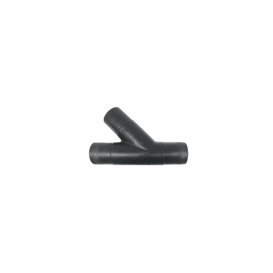 TE A 45° A EMBOUTS MALES PE100 PN10 280X280X280 MM SDR17