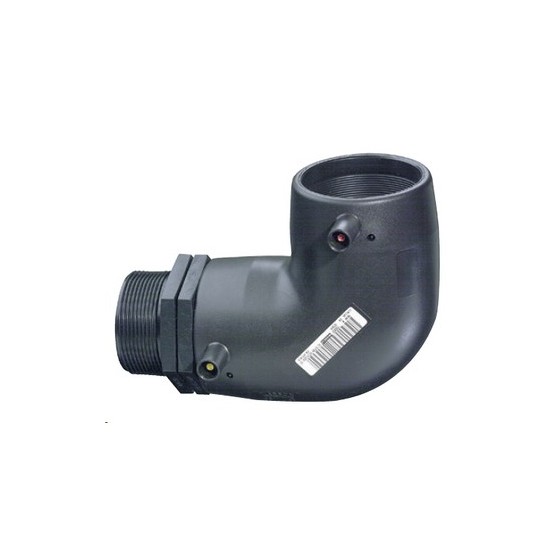 ÜBERGANGSWINKEL 90° GEWINDE PE 32X1" PE 100
